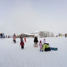 頂上駅から外観