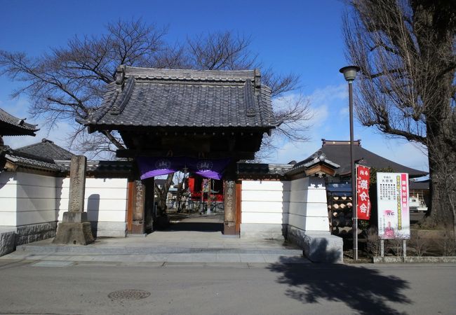 円仁ゆかりのお寺です。