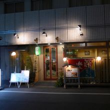 お店の外観