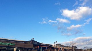 広くてきれいなSAです