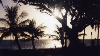 美しいサンセット、素敵なビーチでした！