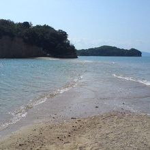 人が写らないよう待ってから撮ったら満ち潮になってしまいました