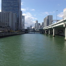 大江橋付近からの景観