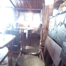 店内ダルマストーブ