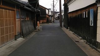 昔の町並みを保存したエリア、それゆえに…