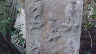 烏帽子をかぶった