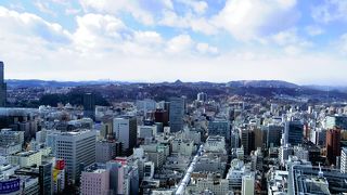 仙台市街が一望できる穴場スポット