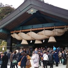 立派なしめ縄♪