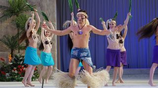 フラガールの笑顔が弾けて、こちらも元気になりました