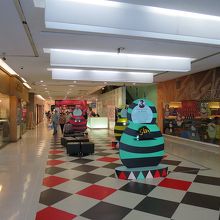 館内に入りました 