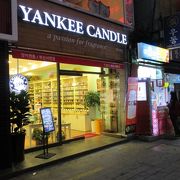 ヤンキーキャンドル　釜山西面店　とてもいい香りのキャンドル