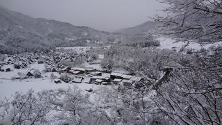 白川郷一望です