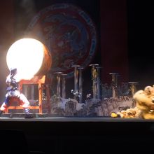 フラッシュなしなら公演中も撮影OKです