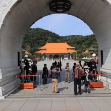 衛兵がいるところ