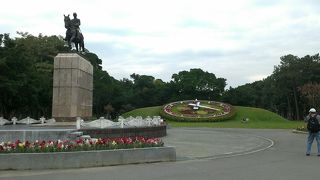 万華の大きな公園