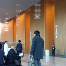 1階のエントランスエリア