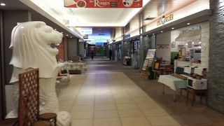 マーライオンが目印