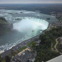 最上階のレストランからのナイアガラフォールズ！