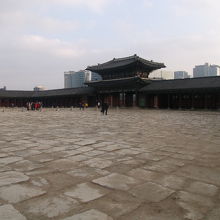 光化門付近の景観