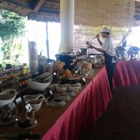 朝食バイキング