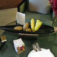 ウェルカムフルーツも、ちょっとお洒落です
