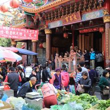 真ん中ぐらいにあったお宮さん