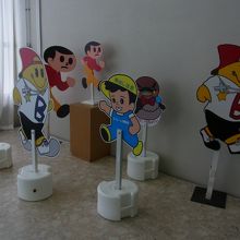 様々なキャラクターたち