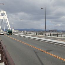 豊里大橋　　守口市側から写す