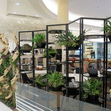 店内を外からパチリ 