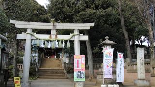 三軒茶屋にある八幡様