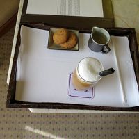 リクエストしたアイスカプチーノが届けられました（無料です）