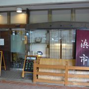 鳥取駅・北口のアーケドの商店街入り口直ぐにあります