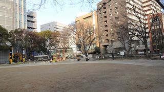 少々寂しい公園