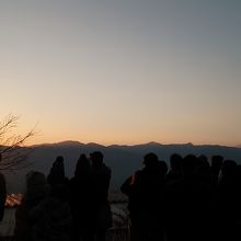 富士山も拝めます