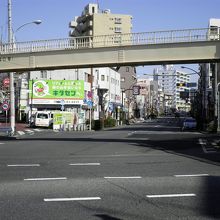 環状７号線側から