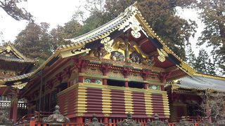 陽明門の改修工事