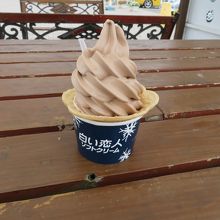 白い恋人アイス