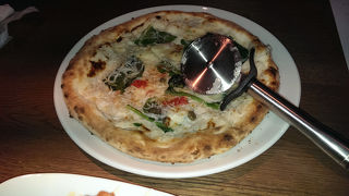 ピザが美味しい