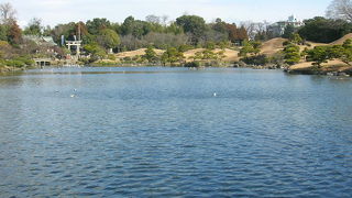 細川家の大名庭園