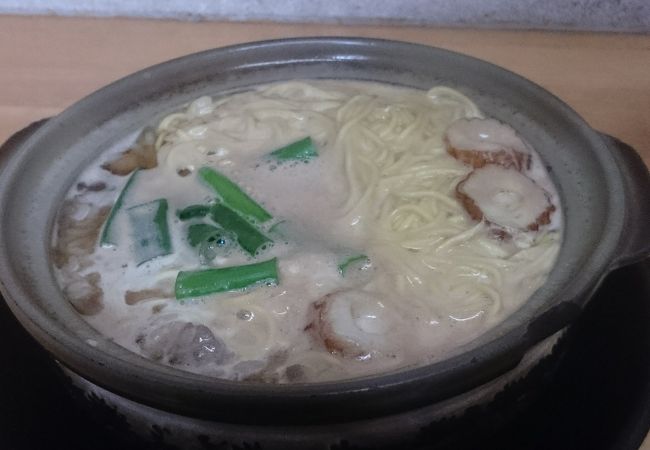 日曜日に本場の鍋焼きラーメンならここ まゆみの店