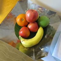 ウェルカムフルーツです 