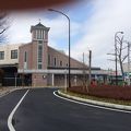 新しくなった駅。