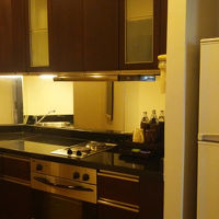 冷蔵庫、キッチン共に大きく使いやすい