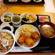 美味しい｢コロッケ定食｣700円