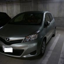 車内は綺麗です