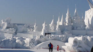 雪まつりの会場です