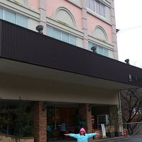 ホテルは古いけど　露天風呂も料理も