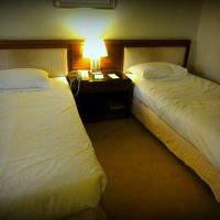 ナイロビのホテルのベットルーム