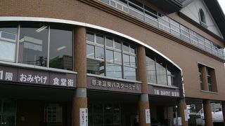 敷地内に新しい無料の足湯所もあります