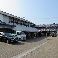道の駅あさもや　敷地内
